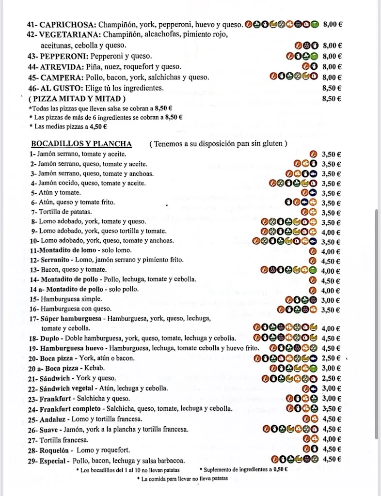 Menu_Pizzería Heladería Nuria_Villanueva de Algaidas_image_2