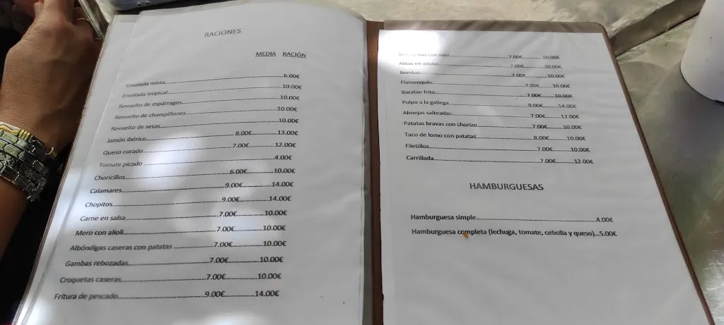 Menu_Bar Restaurante San Isidro_Villanueva de Algaidas_image_2