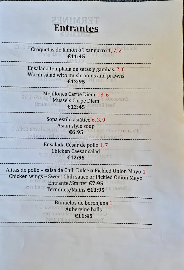 Menu_Carpe Diem Yunquera_Yunquera_image_2