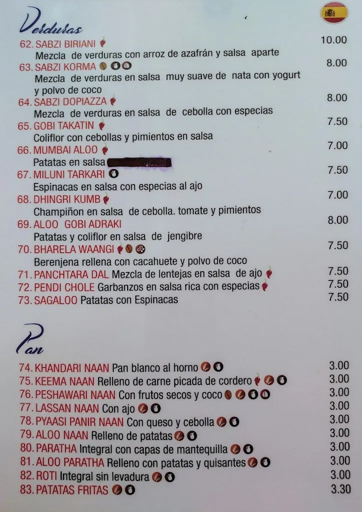 Menu_Chez Epices_Viñuela_immagine_2