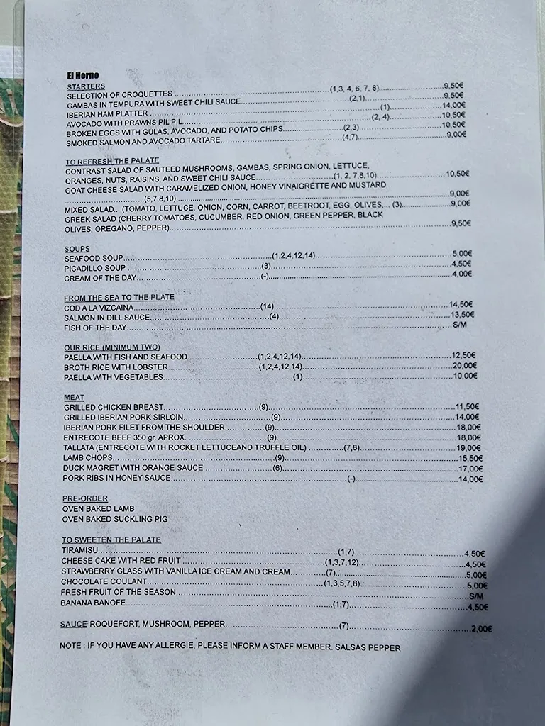 Menu_Restaurante el Horno_Viñuela_image_2