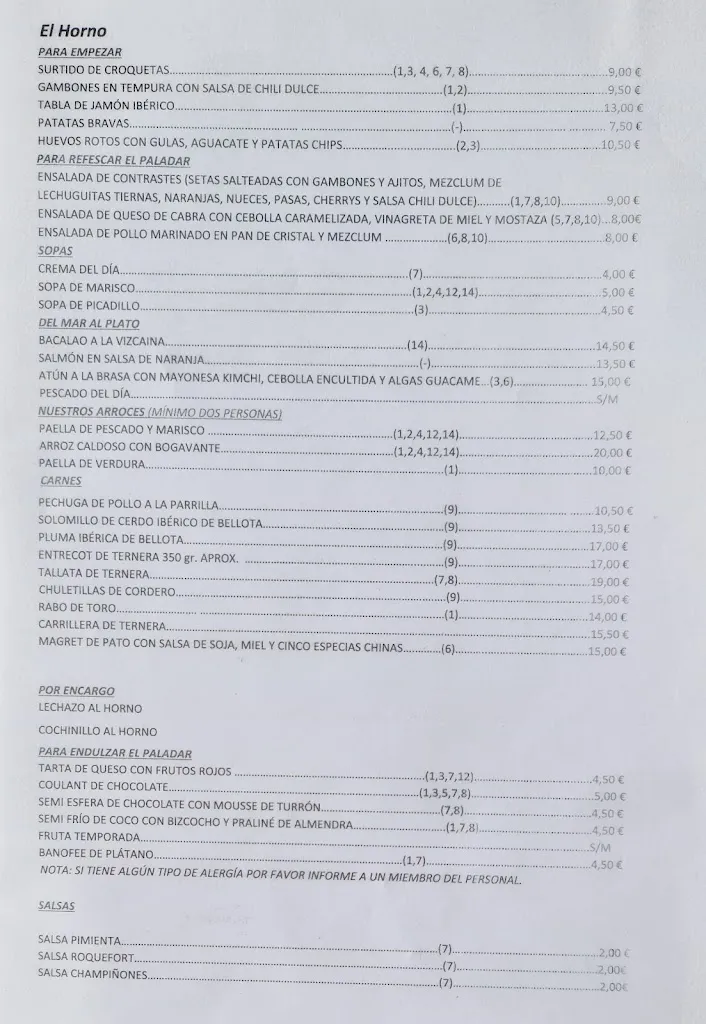 Menu_Restaurante el Horno_Viñuela_image_4