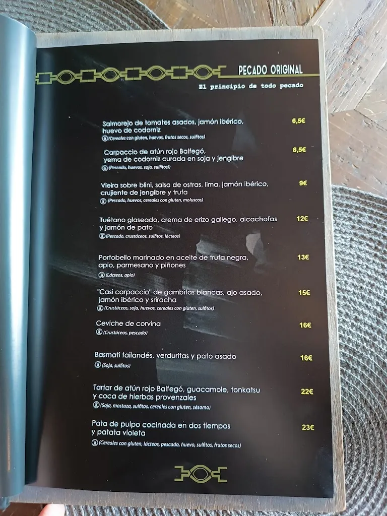 Menu_Pecado Águilas_Águilas_image_3