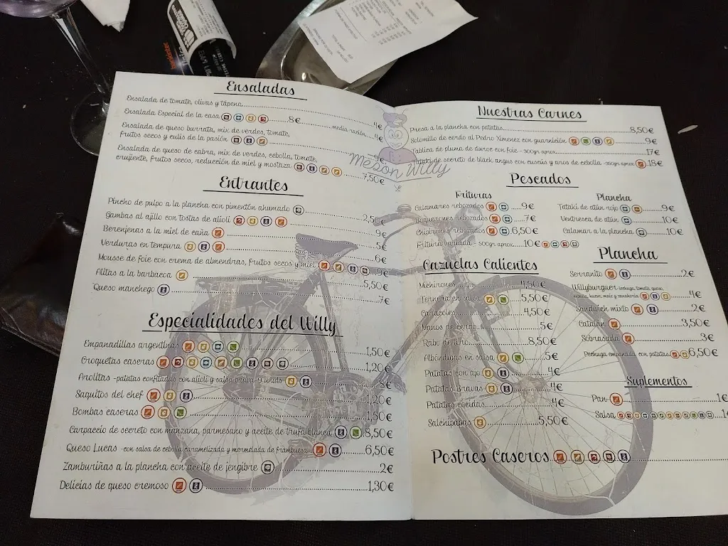 Menu_Mesón Willy_Águilas_image_2