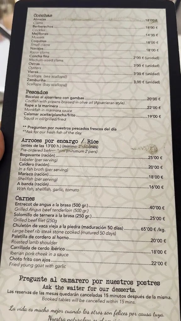 Menu_Restaurante El Faro_Águilas_image_4