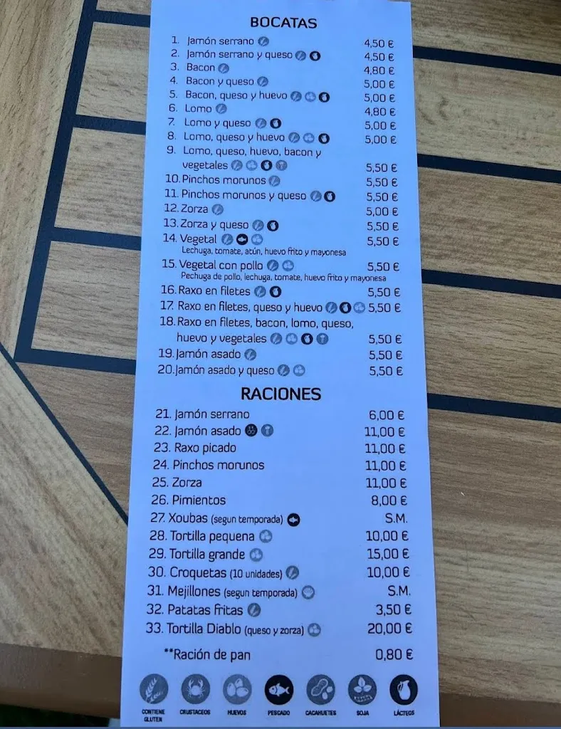 Menu_A Casa do Demo Bar Restaurante_Boiro_immagine_1