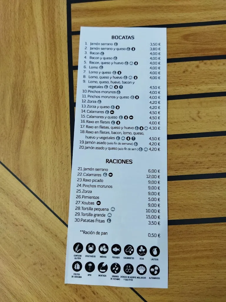 Menu_A Casa do Demo Bar Restaurante_Boiro_immagine_3