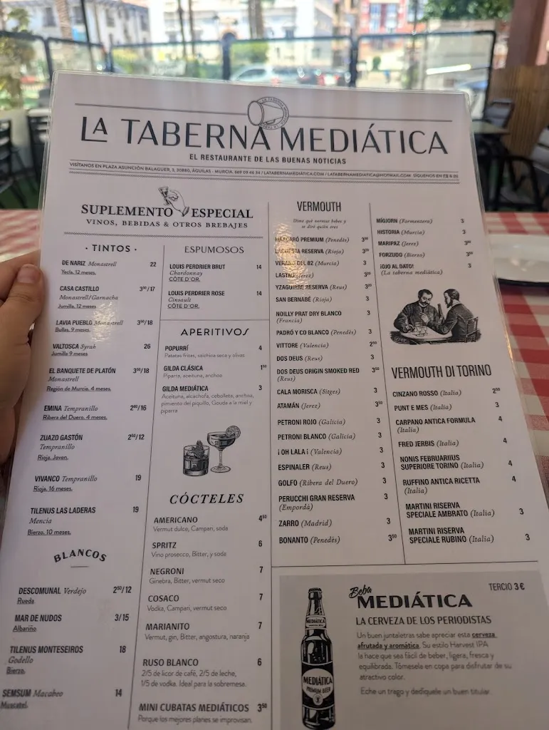 Menu_La Taberna Mediática_Águilas_image_3