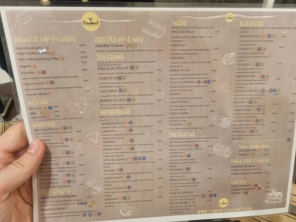 Menu_Restaurante TexMex_Águilas_image_3