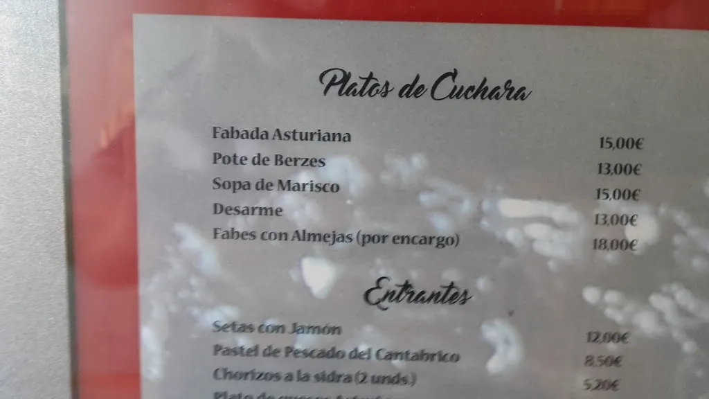 Menü_Casa Menéndez_Águilas_Bild_3