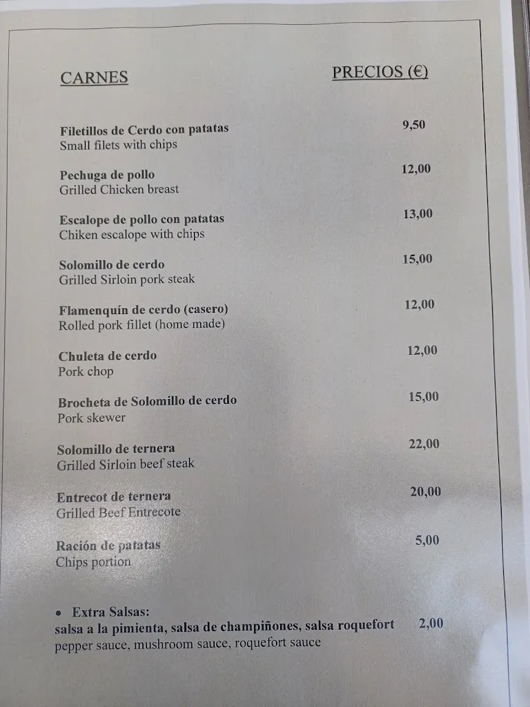 Menu_Restaurante Varadero Beach_Torrox_image_3