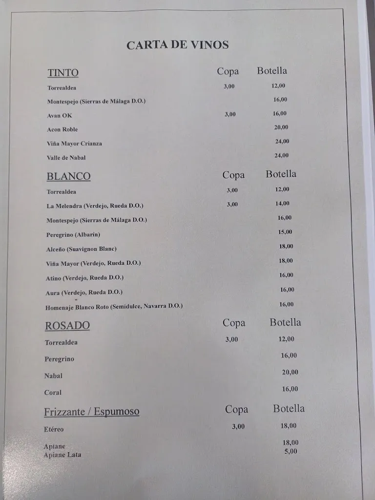 Menu_Restaurante Varadero Beach_Torrox_image_4