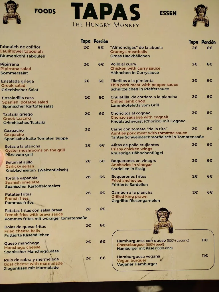 Menu_3 monkeys Torrox Costa_Torrox_immagine_3