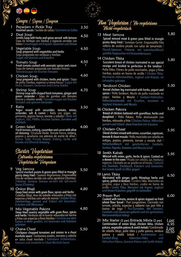 Menu_Buddha House Nepalese & Indian Restaurant_Torrox_image_1