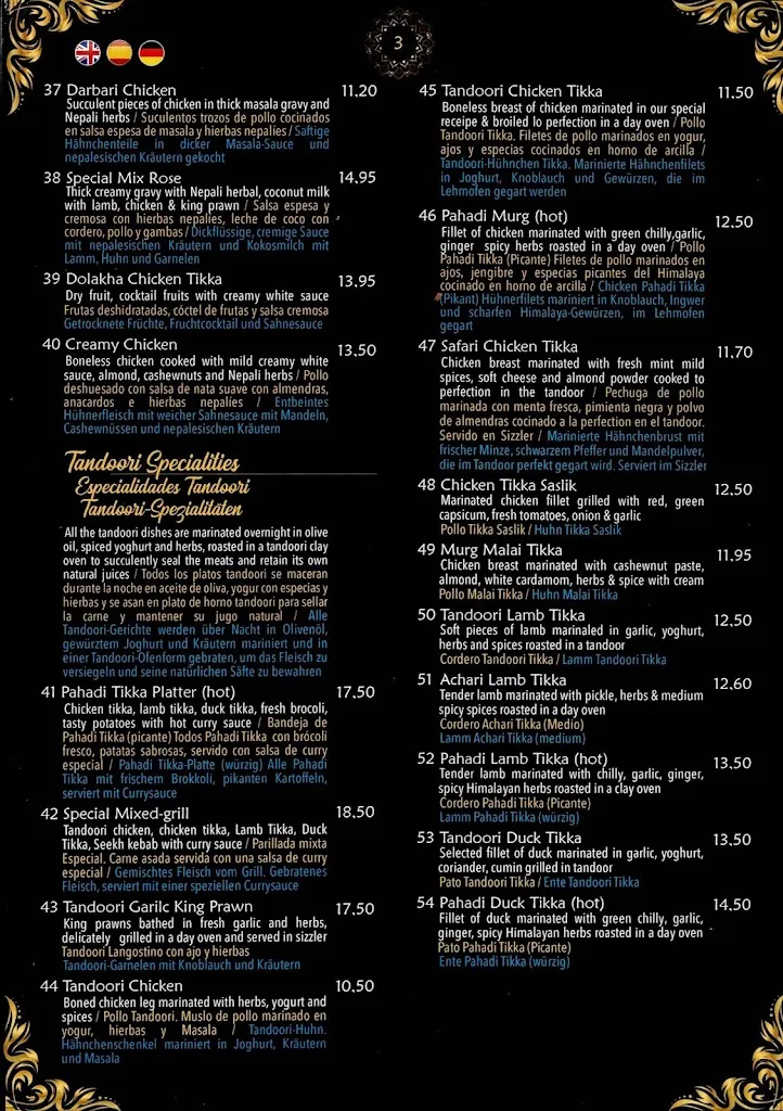 Menu_Buddha House Nepalese & Indian Restaurant_Torrox_image_4