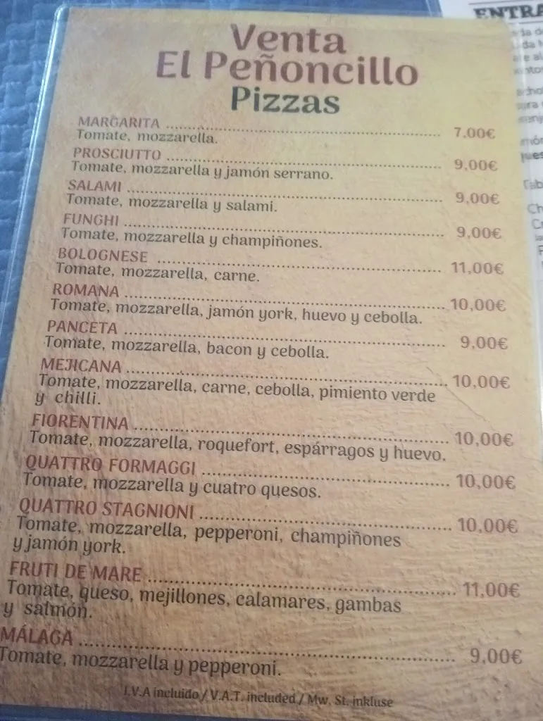 Menu_Restaurante Venta El Peñoncillo_Torrox_image_4