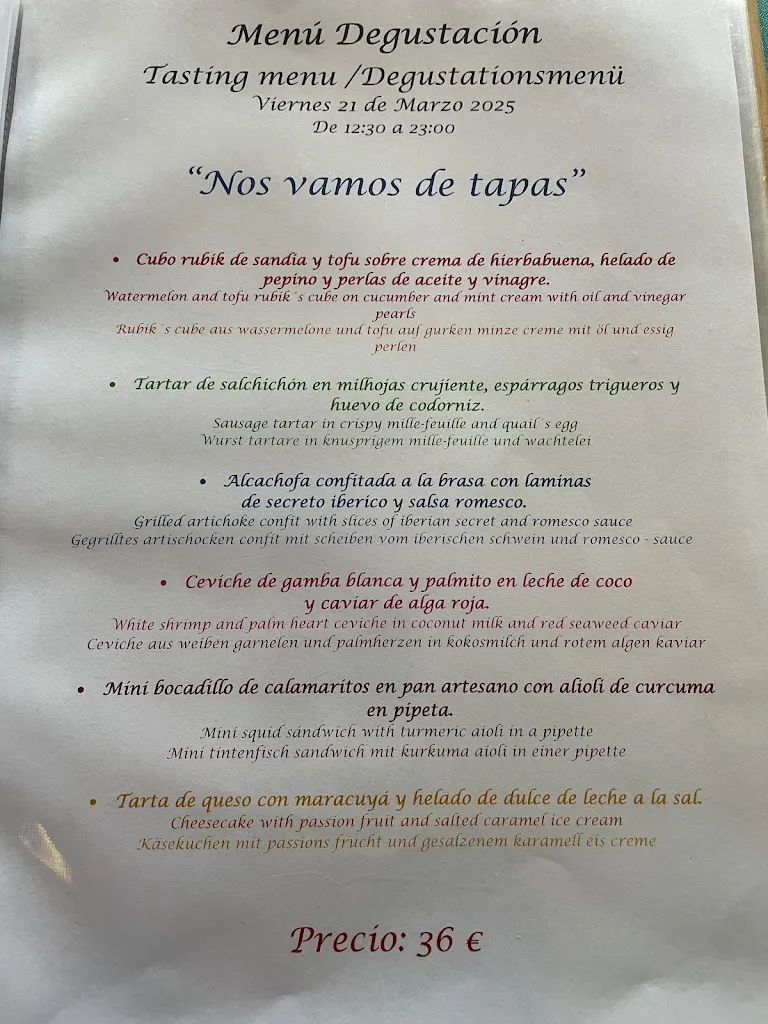Menu_El Desvan de Tete_Torrox_immagine_1