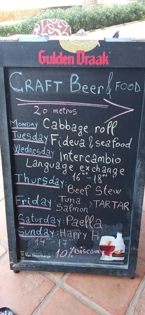 Menu_Artesana beer paradise_Torrox_image_4