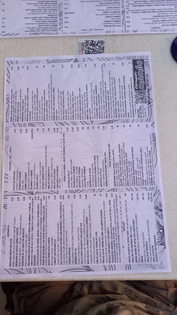 Chiringuito Mambo Restaurant ristorante a Torrox