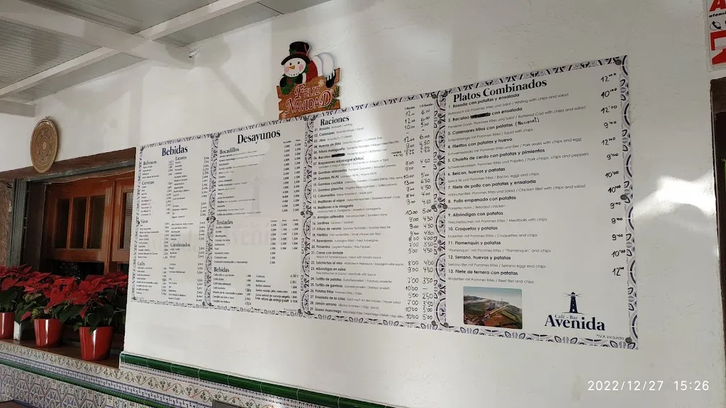 Menu_Café Bar Avenida_Torrox_image_1