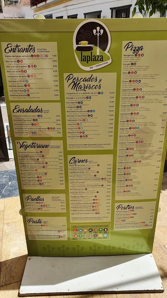 Menu_La Plaza Restaurant_Torrox_image_2