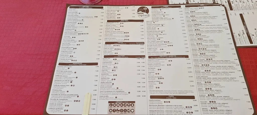 Menu_La Plaza Restaurant_Torrox_image_4