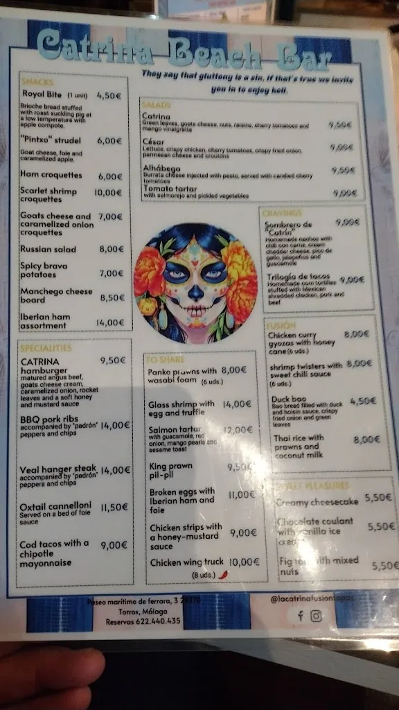 Ray Rowles_Catrina beach bar_Torrox_review