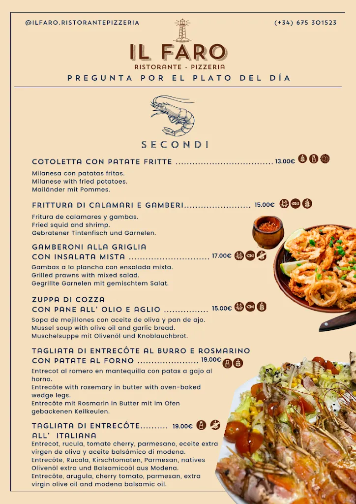 Menu_Il Faro Ristorante Pizzeria_Torrox_image_1