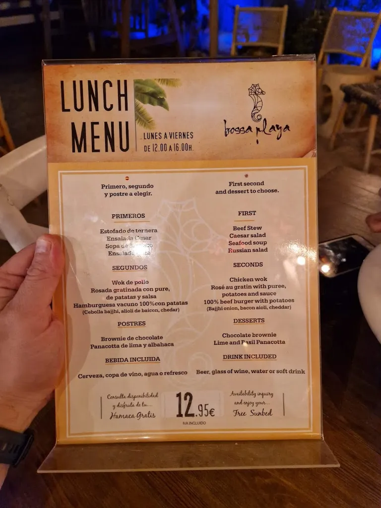 Menu_Restaurante Bossa Playa_Torrox_image_4