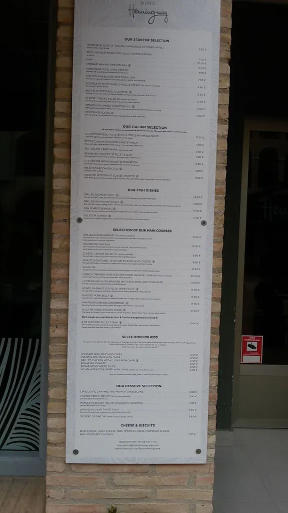 Menu_Bistró Heming-way_Alcázares Los_image_4