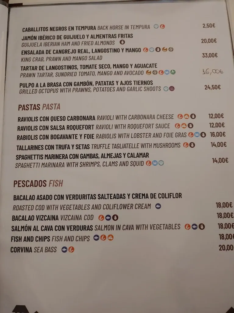 Menu_Restaurante La Casa De Papel_Alcázares Los_image_3