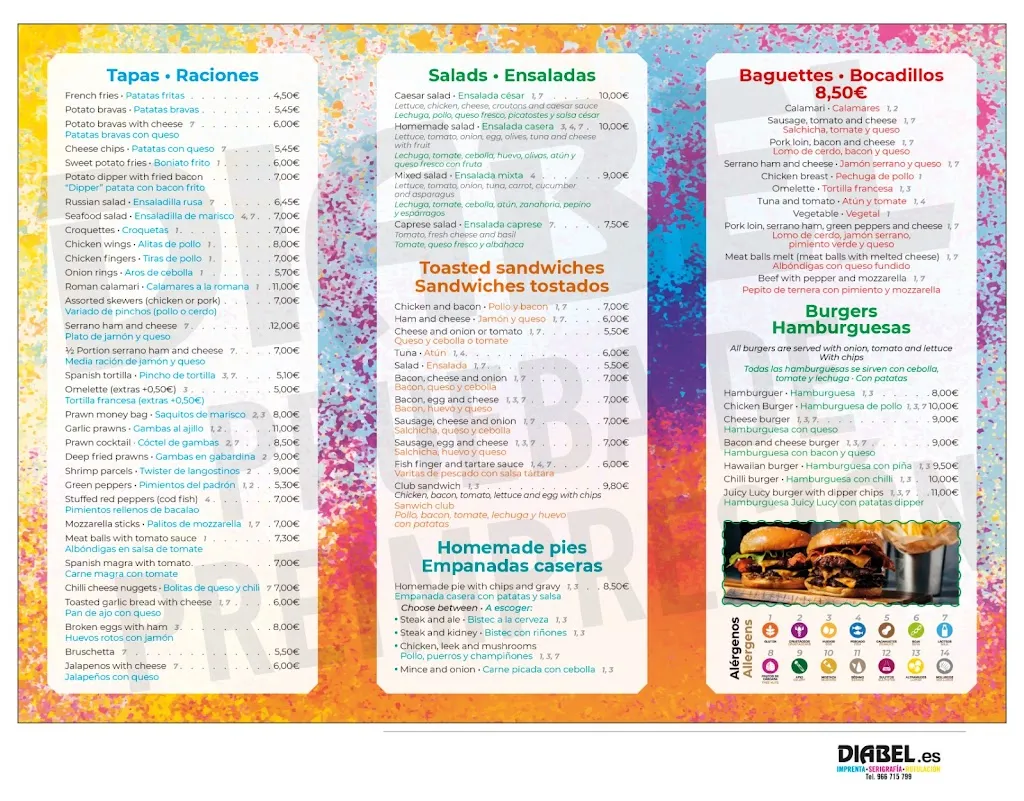Menu_Boochies Breakfast , Brunch and Dinner_Alcázares Los_image_2