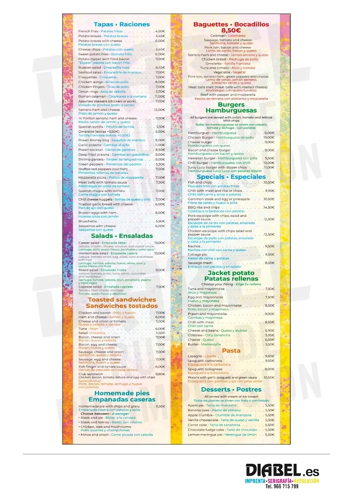 Menu_Boochies Breakfast , Brunch and Dinner_Alcázares Los_image_3