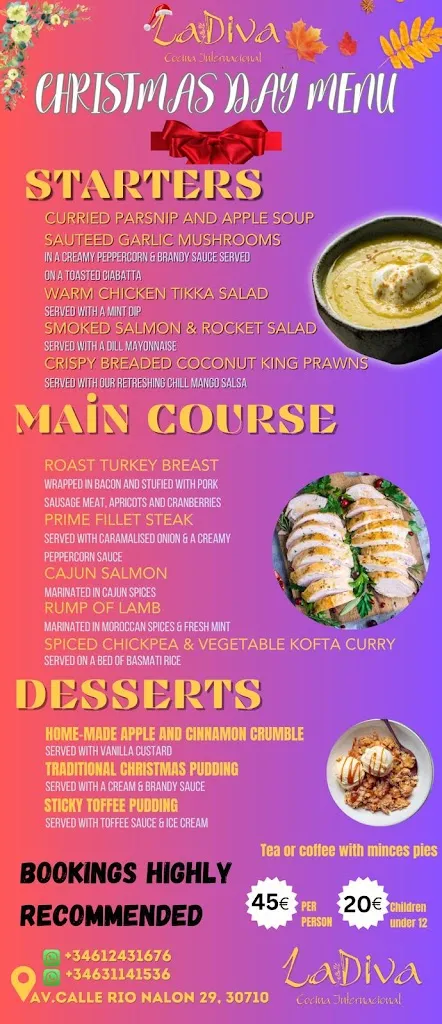 Menu_La Diva International Restaurant_Alcázares Los_image_3