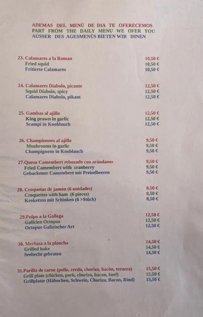 Menu_Restaurante Unico_Alcázares Los_image_2