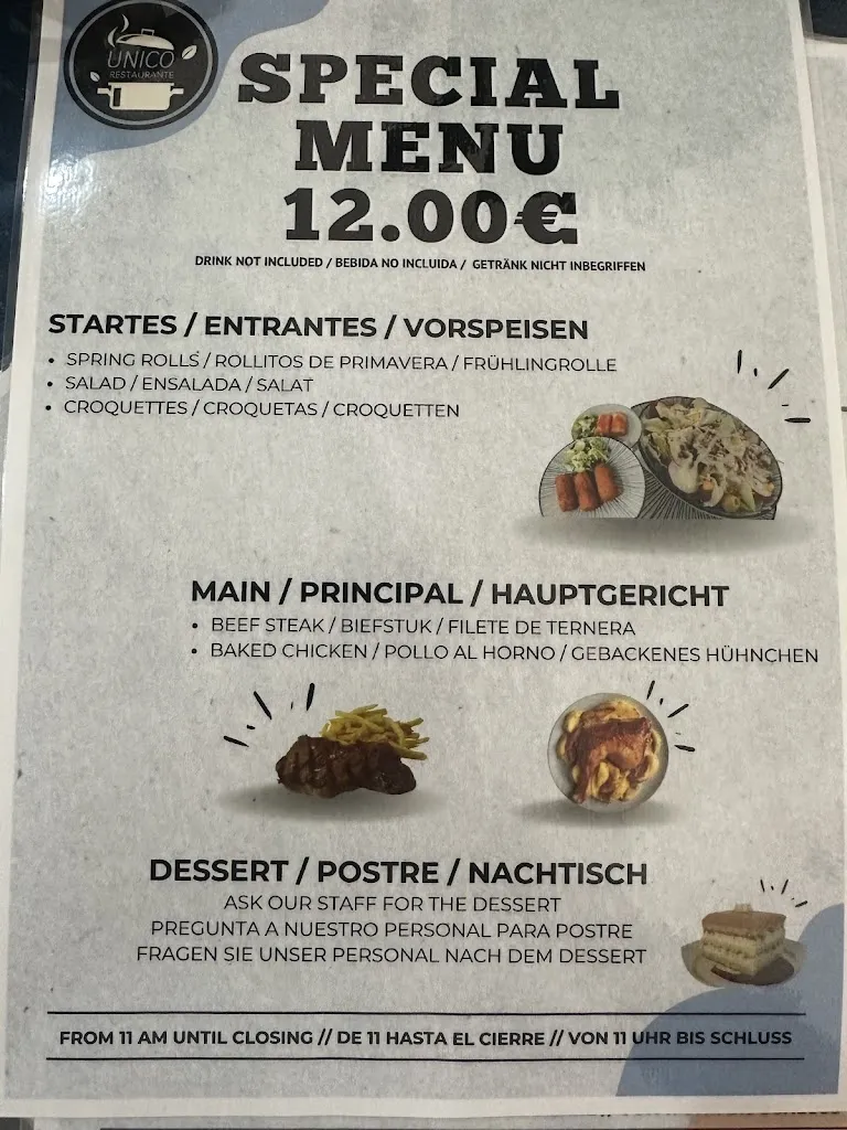 Menu_Restaurante Unico_Alcázares Los_image_4