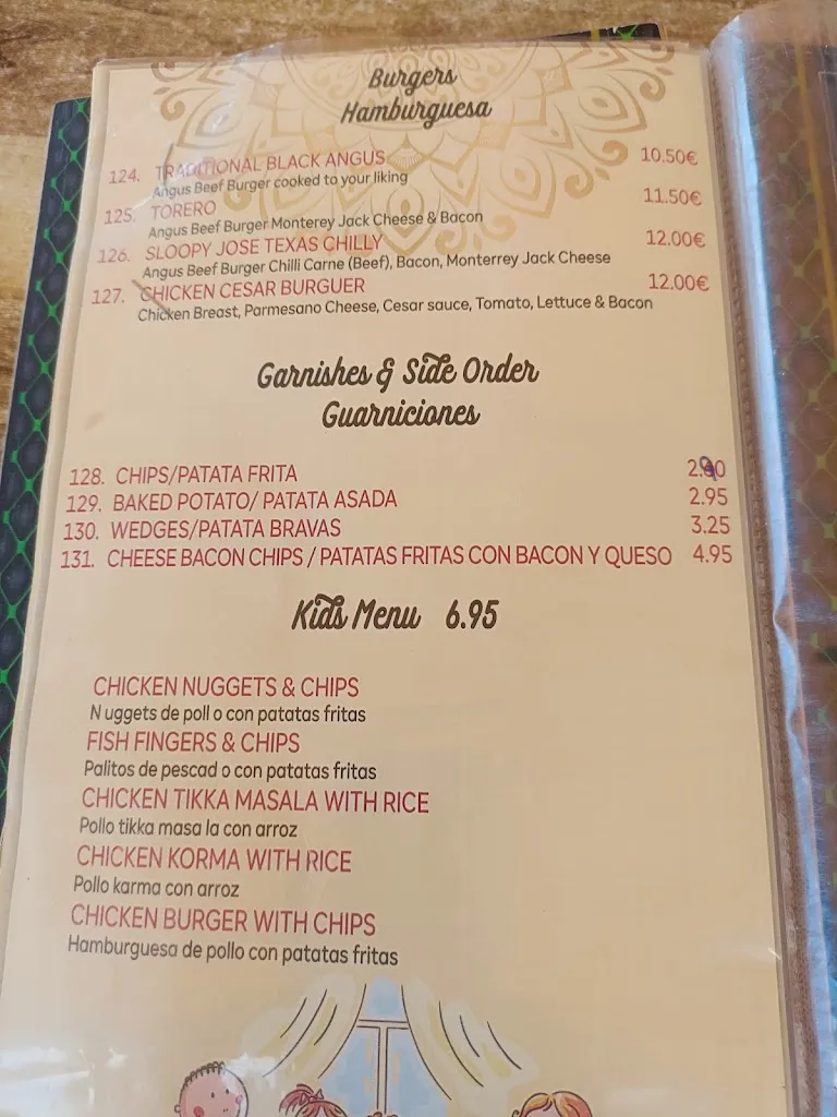 Menu_Buena vista restaurante bar & grill_Alcázares Los_image_3