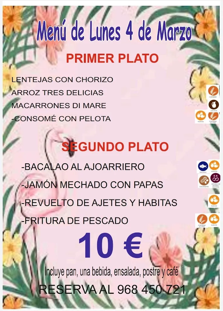 Menu_Mesón Flamingo_Abarán_image_3