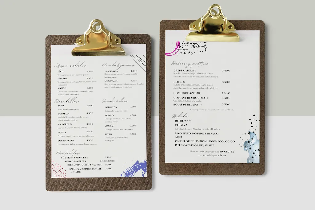 Menu_Cafetería Tetería 