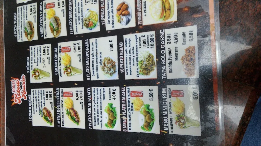 Menu_DÖNER KEBAB ABARÀN. _Abarán_image_3