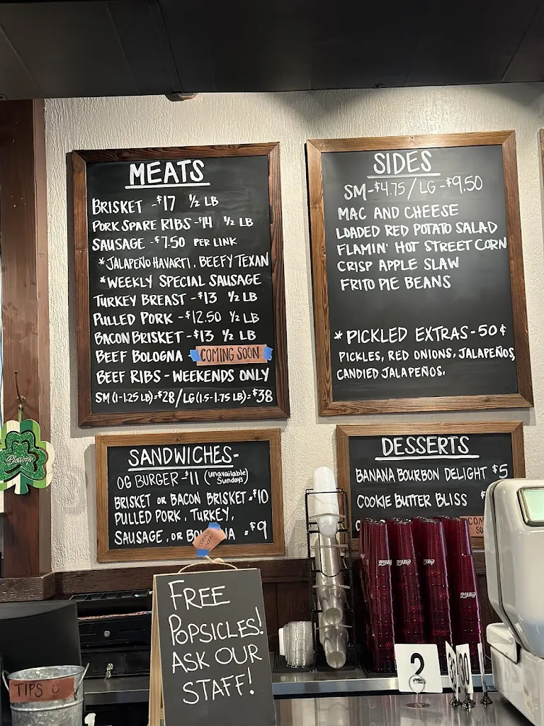 Menu_Dayne's Craft Barbecue_Aledo_image_3