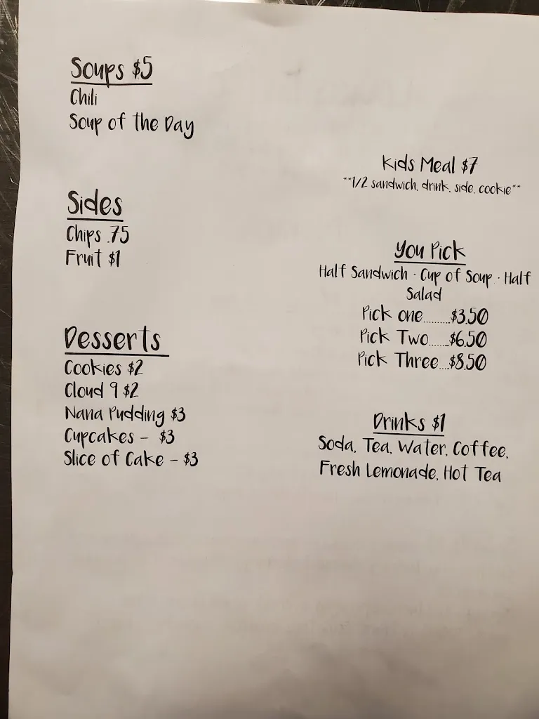 Menu_Lovie's Bistro_Aledo_image_3