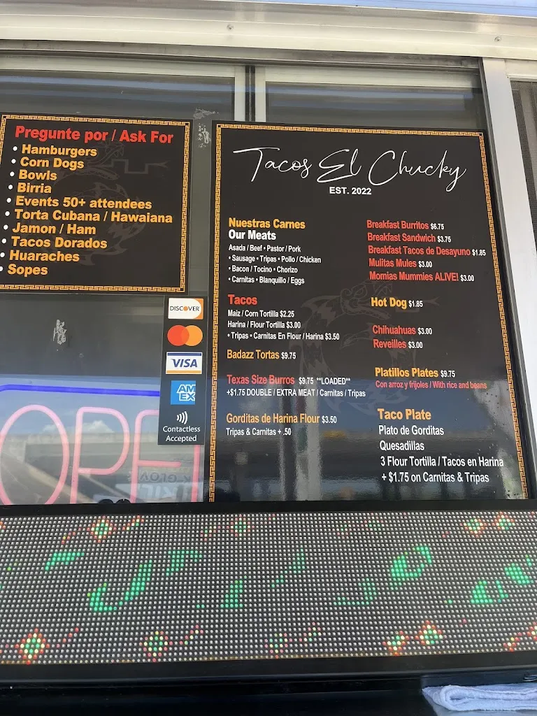 Menu_Tacos El Chucky LLC_Aledo_image_2