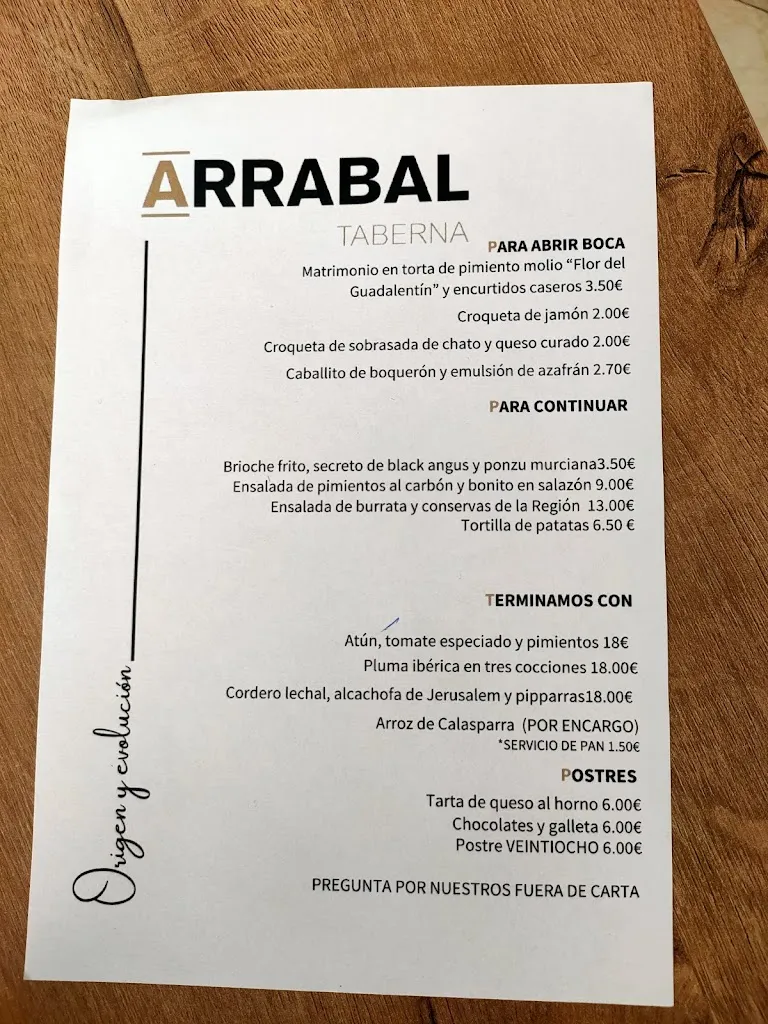 Menu_Arrabal Taberna_Aledo_image_1