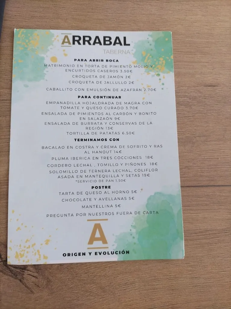 Menu_Arrabal Taberna_Aledo_image_2