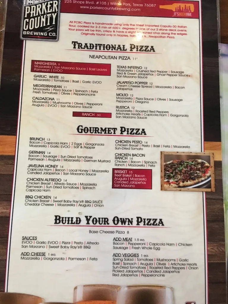 Menu_Parker County Brewing Company_Aledo_immagine_3