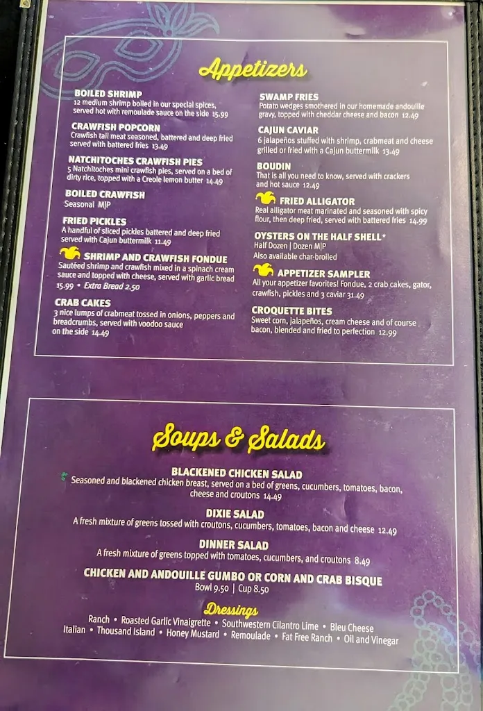 Menu_Boo-Ray's of New Orleans_Aledo_image_2