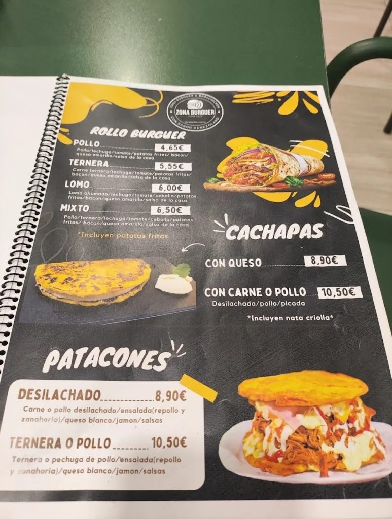 Menu_Zona Burguer_Alcantarilla_image_2