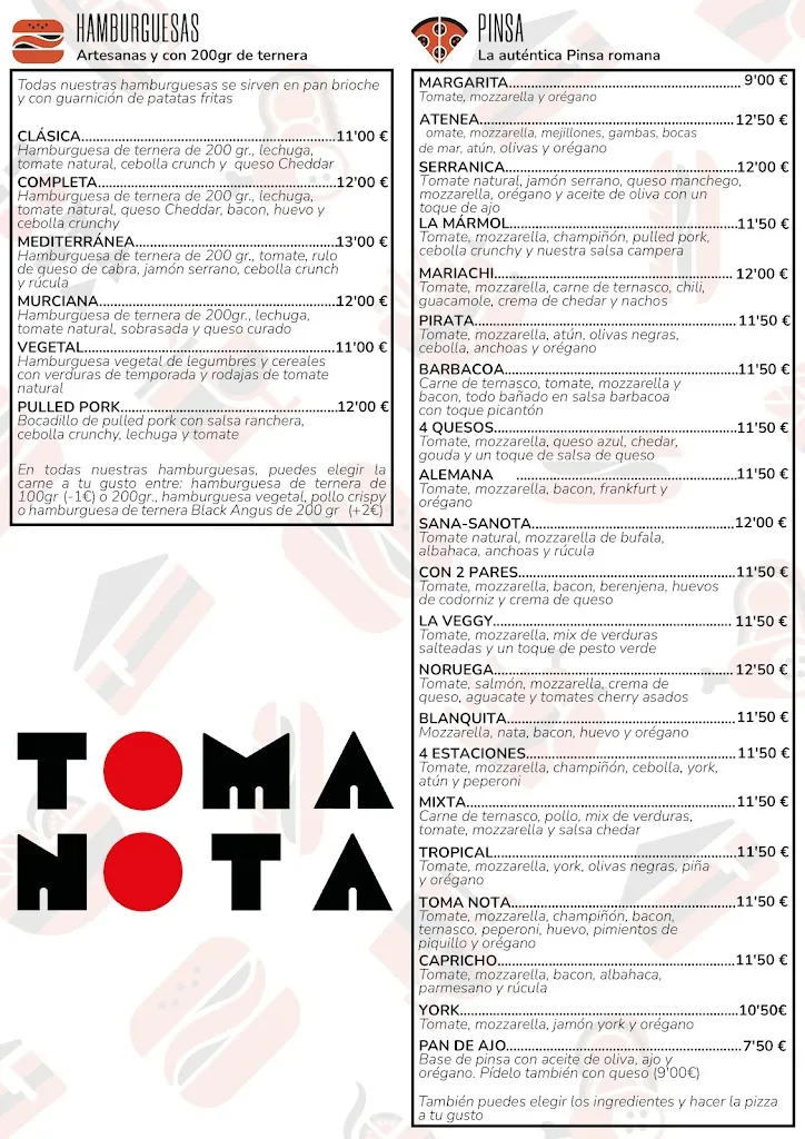 Menu_TOMA NOTA PINSERIA_Alcantarilla_image_1