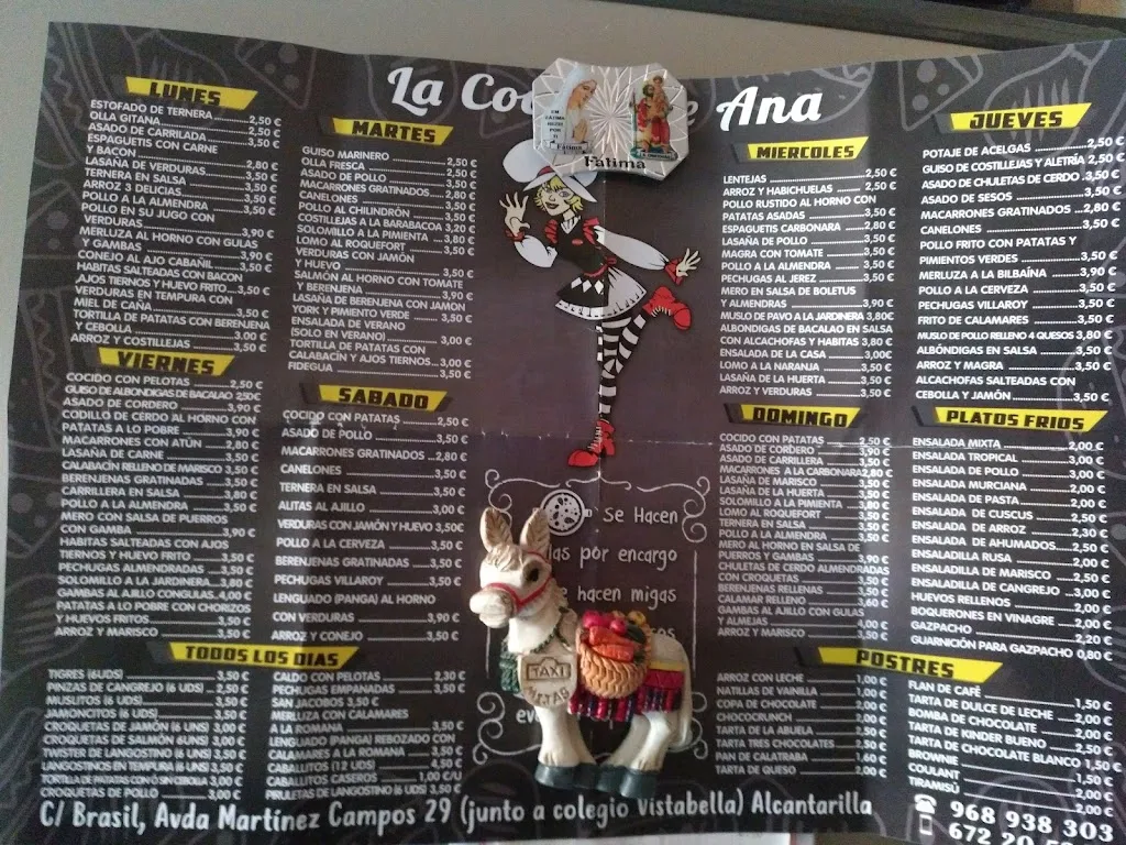 Menu_La Cocina de Ana_Alcantarilla_image_3